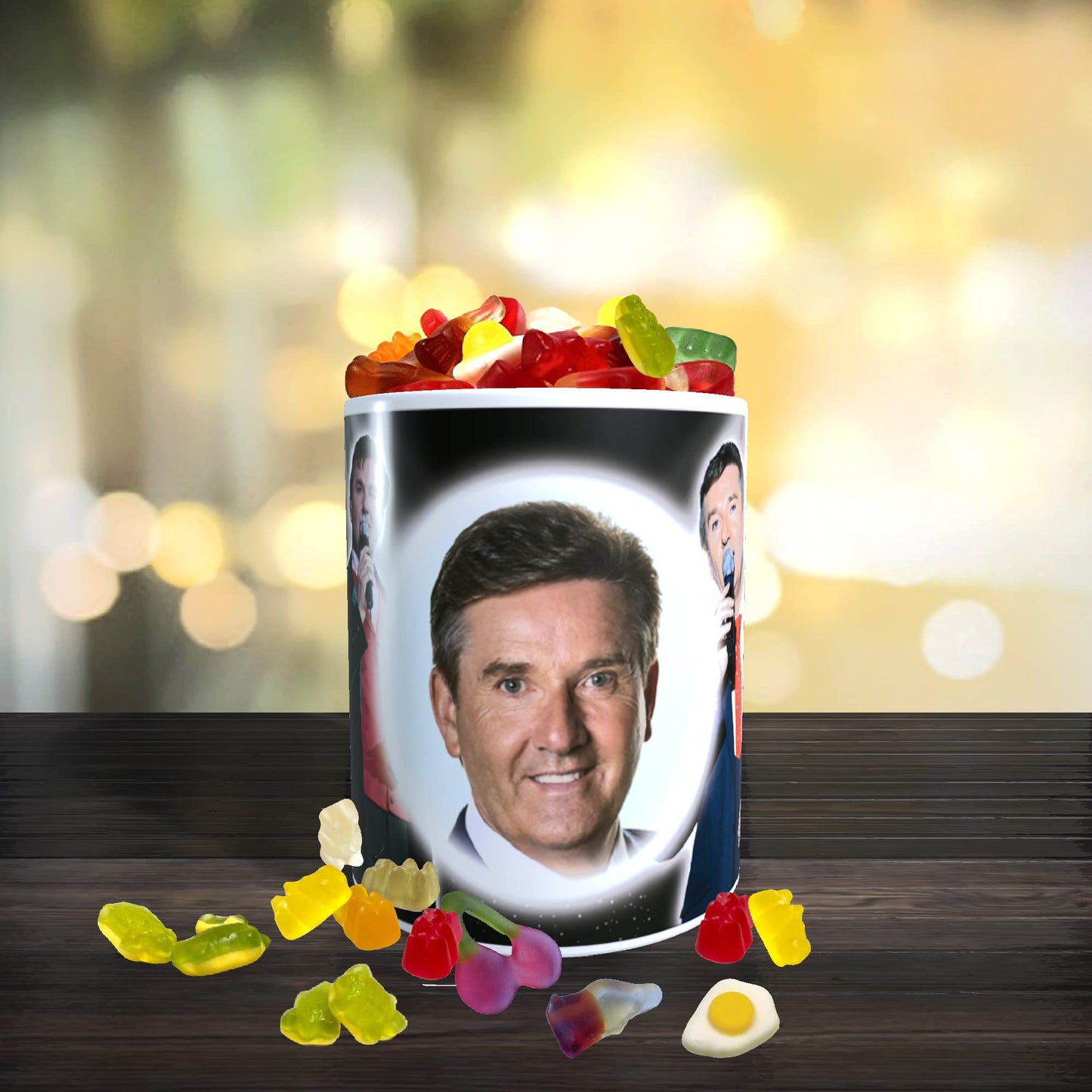 Daniel O'Donnell Icon Gift Mug with Sweets