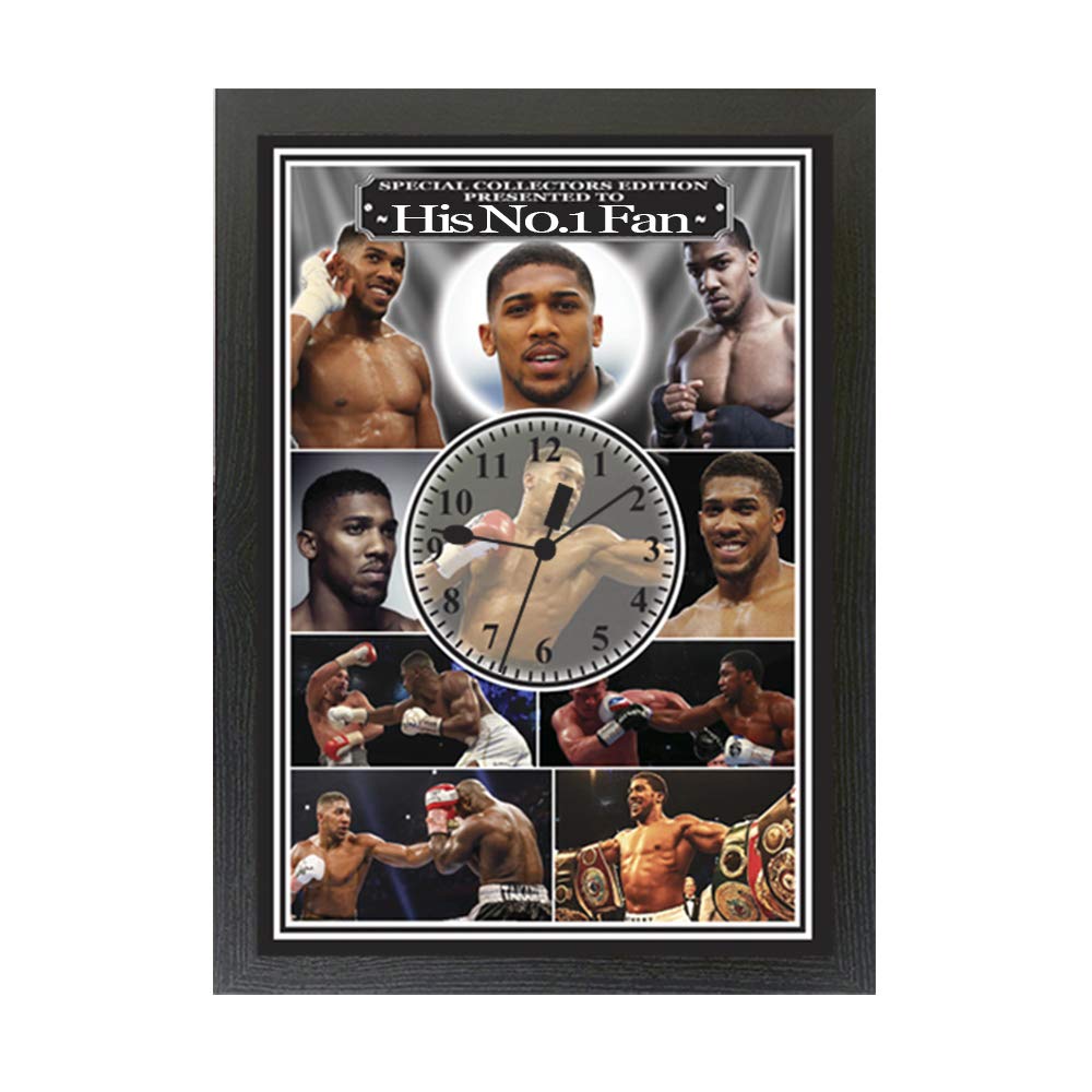 Anthony Joshua Icon Boxer Gift Clock