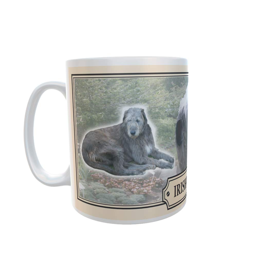 Irish Wolfhound Dog Breed Gift Mug with Treats