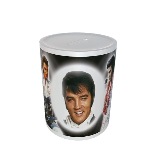 Presley King of Rock and Roll Ceramic Money Box Gift