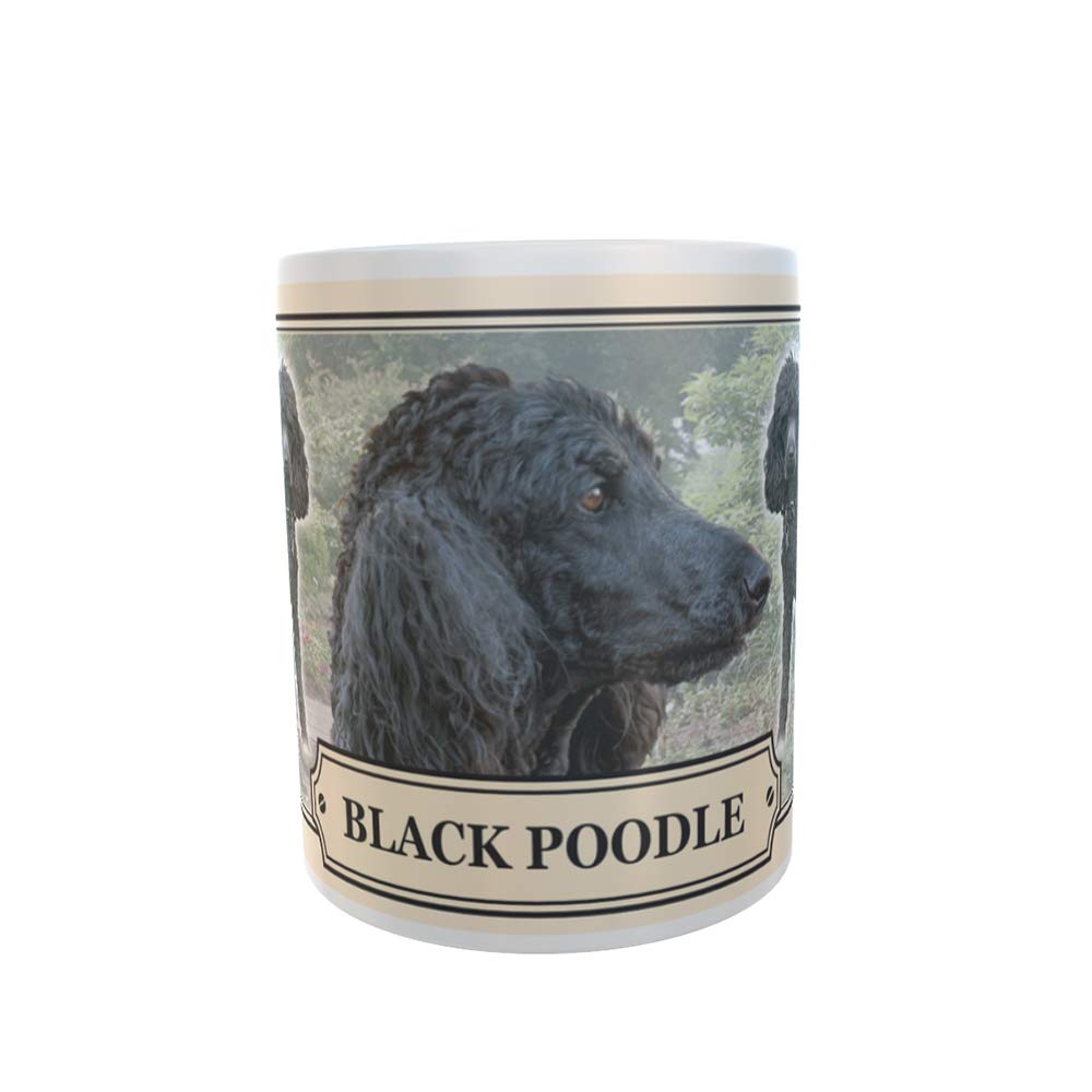 Black Poodle Dog Breed Gift Mug