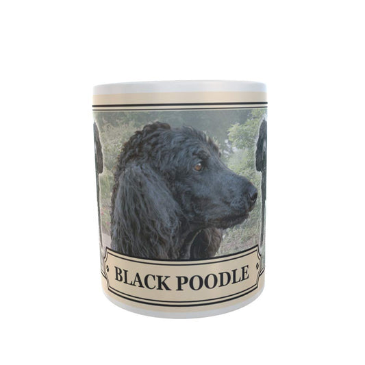 Black Poodle Dog Breed Gift Mug
