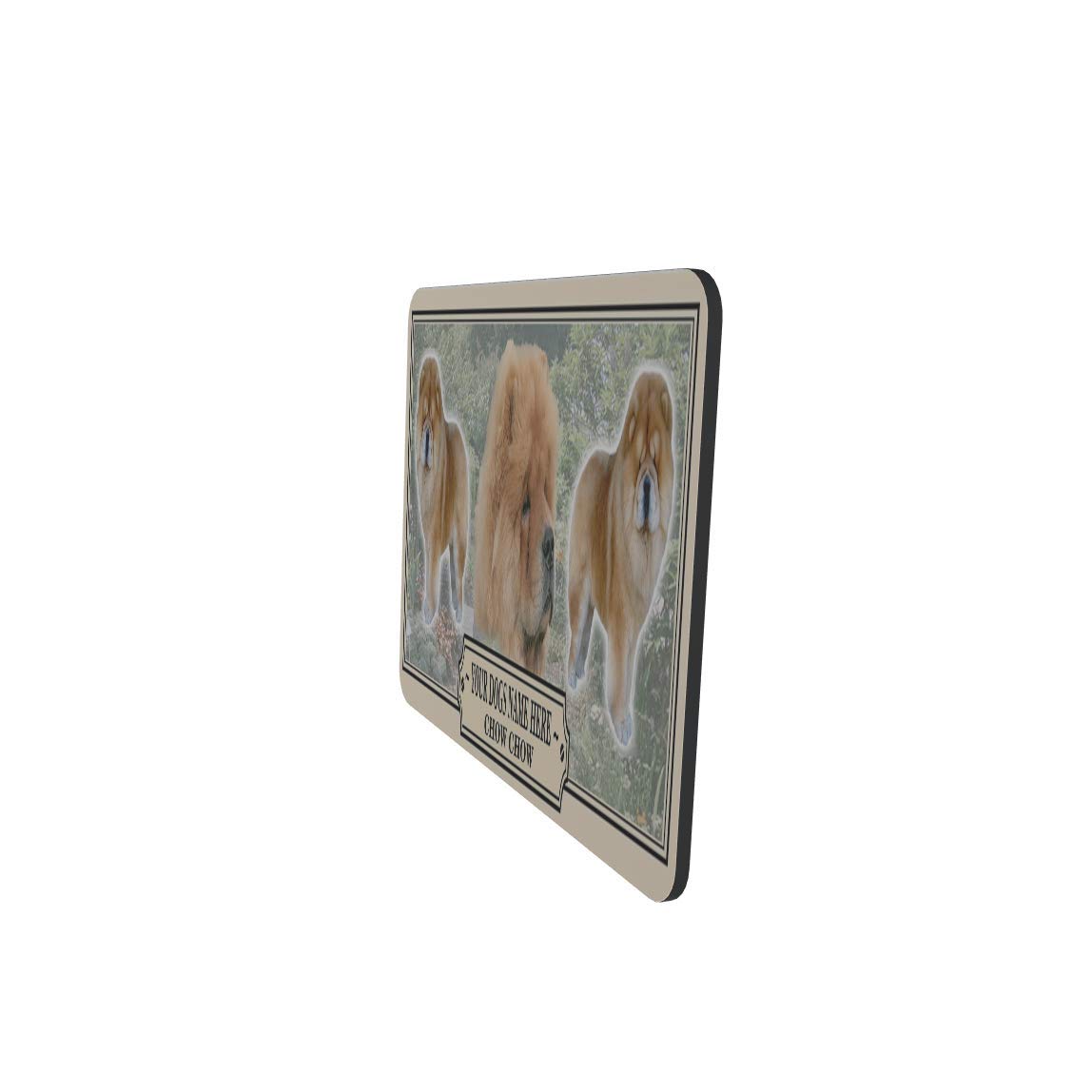 Chow Chow Personalised Dog Breed Mouse Mat Gift