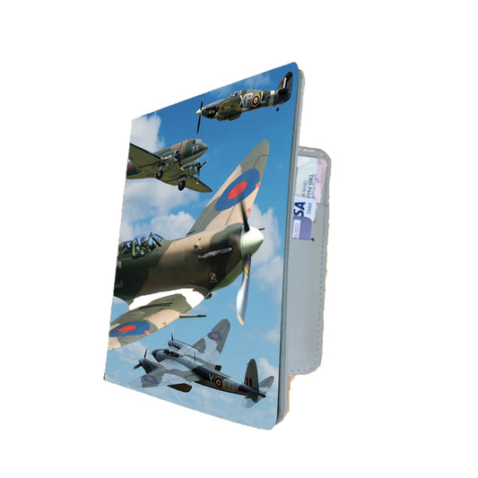 Spitfire, Lancaster and War Planes Travel Travel Passport Case Holder Gift