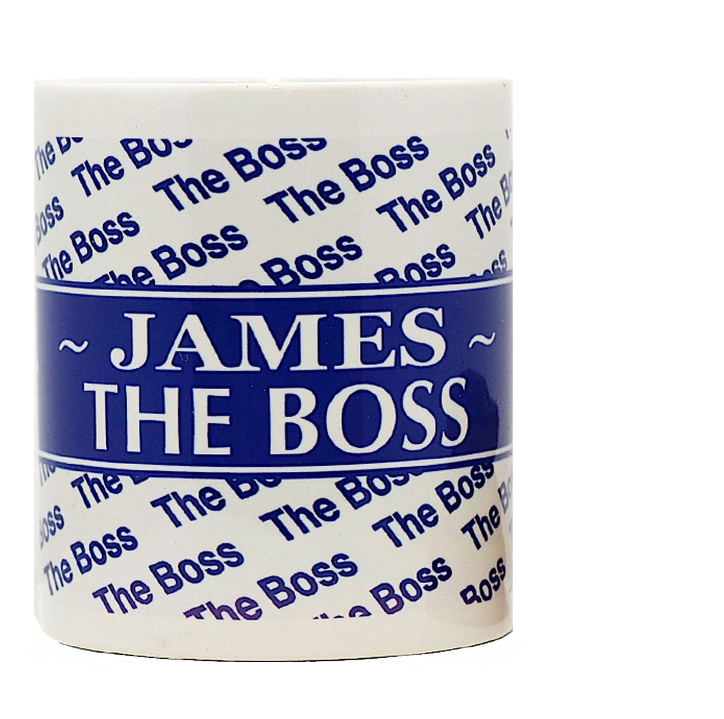 The Boss (Male) Personalised Ceramic Gift Mug