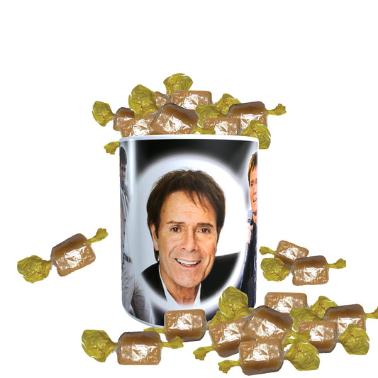 Cliff Richard Icon Gift Mug with Sweets