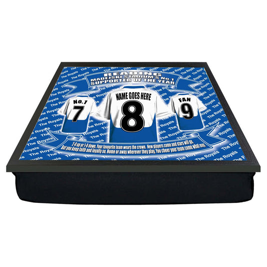 Reading Football Shirt Personalised Lap Tray Gift