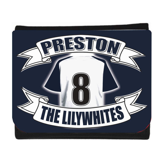 Preston Football Shirt Money Wallet Gift