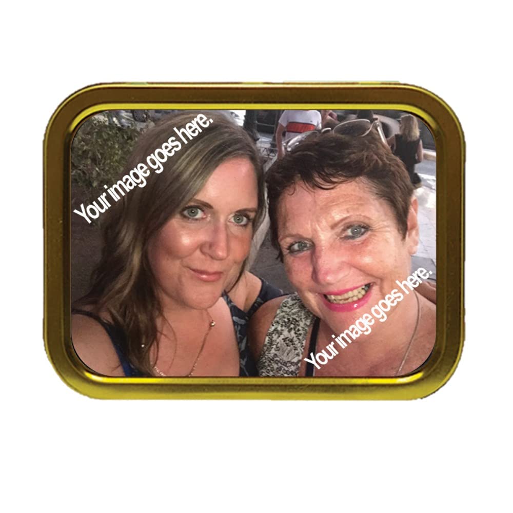 Unique Personalised Photo Tobacco Tin with Smoking Products, Your Image/Photo on The tin - Family, Pets, Cars etc