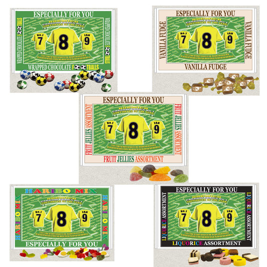 Norwich Football Shirt Gift Boxed Sweets