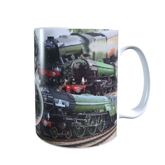 Classic Iconic Steam Locomotive Trains Mug Gift