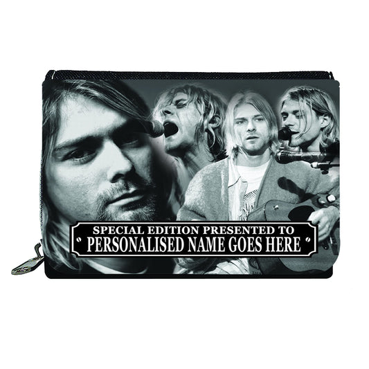 Kurt-Cobain Personalised Icon Gift Purse