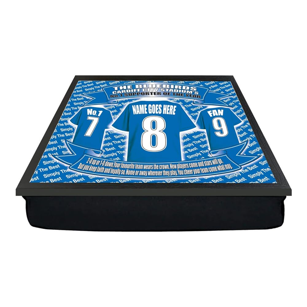 Car(diff) Football Personalised Club Shirt Lap Tray And Mug Gift Set
