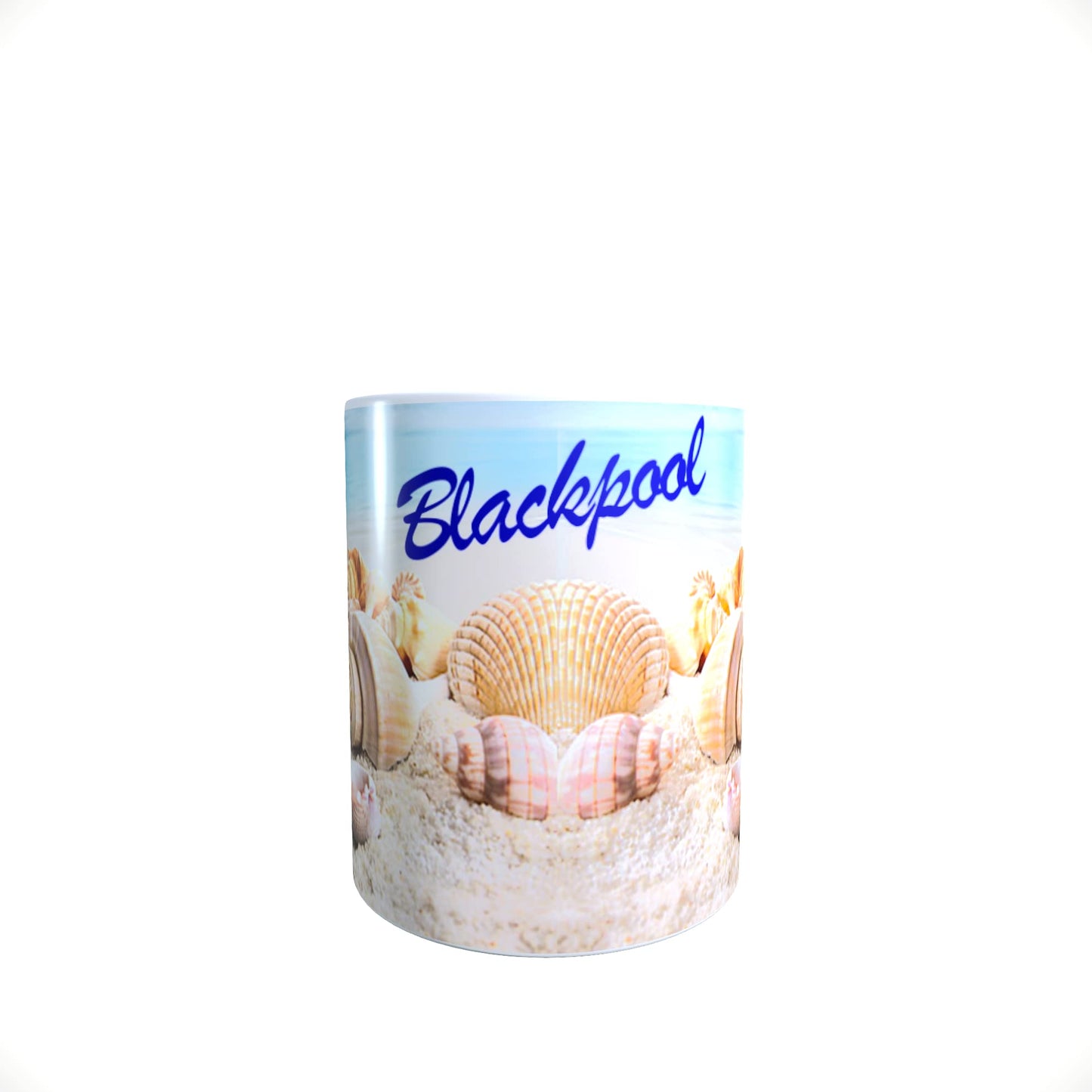 Seashells on The Seashore Personalised Mug Gift