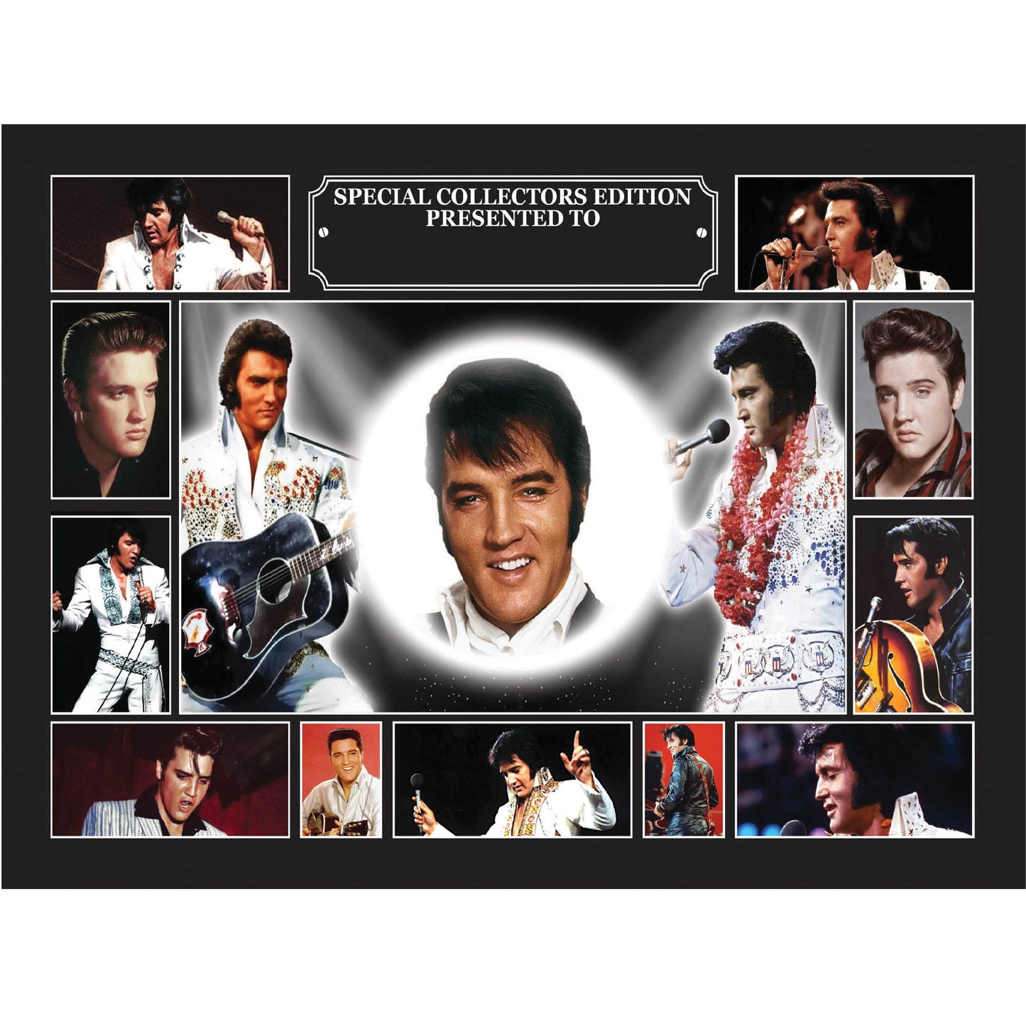 Presley King of Rock n Roll Personalised Music Icon Passport Case Holder Gift