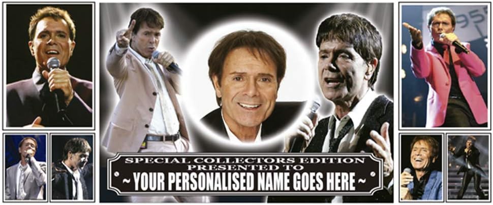 Cliff Richard Personalised Icon Lap Tray And Gift Mug Set