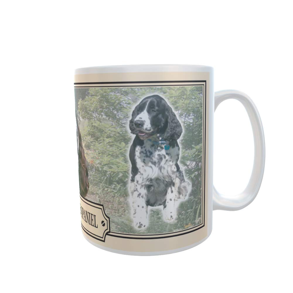 English Springer Spaniel Dog Breed Gift Mug with Treats