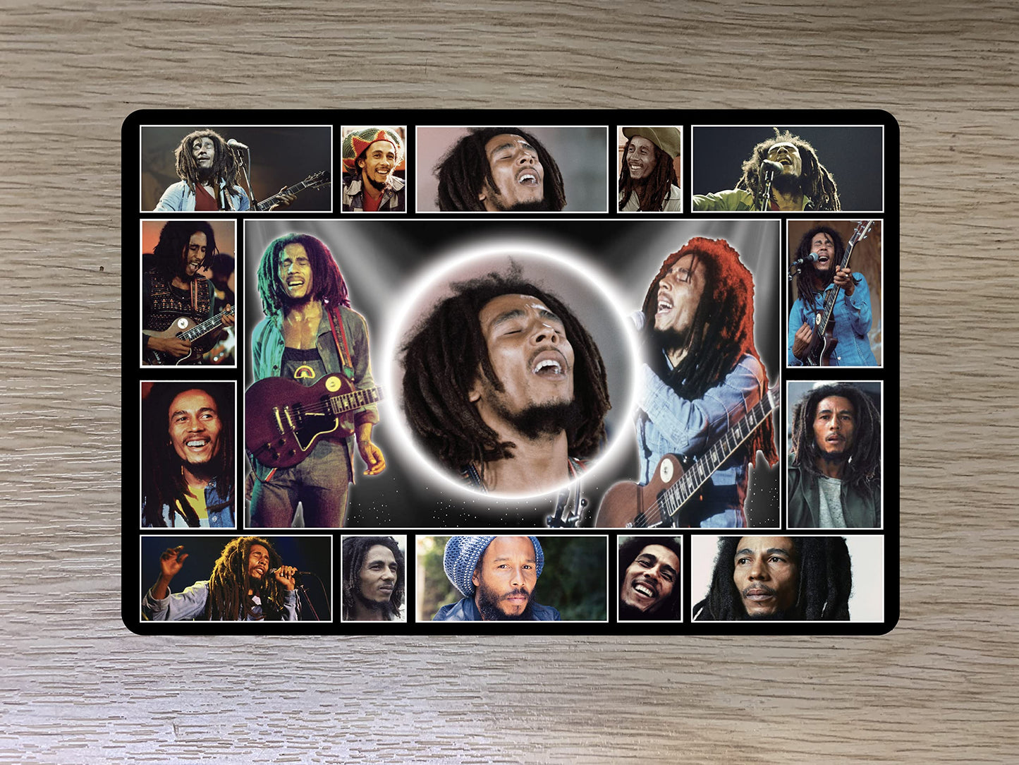 Bob M Reggae Singer Icon Passport Case Holder Gift