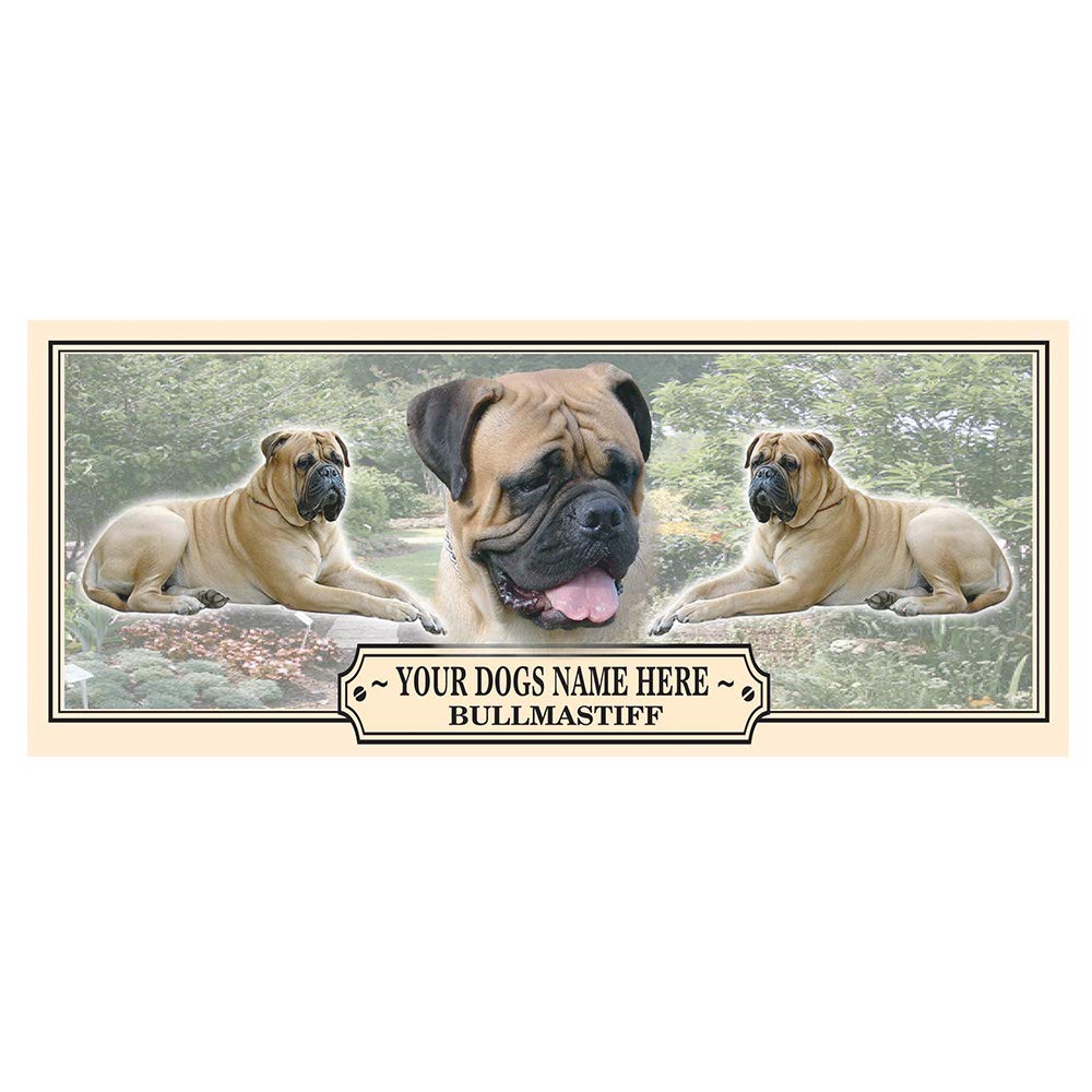 Bullmastiff Personalised Dog Breed Gift Mug with Treats