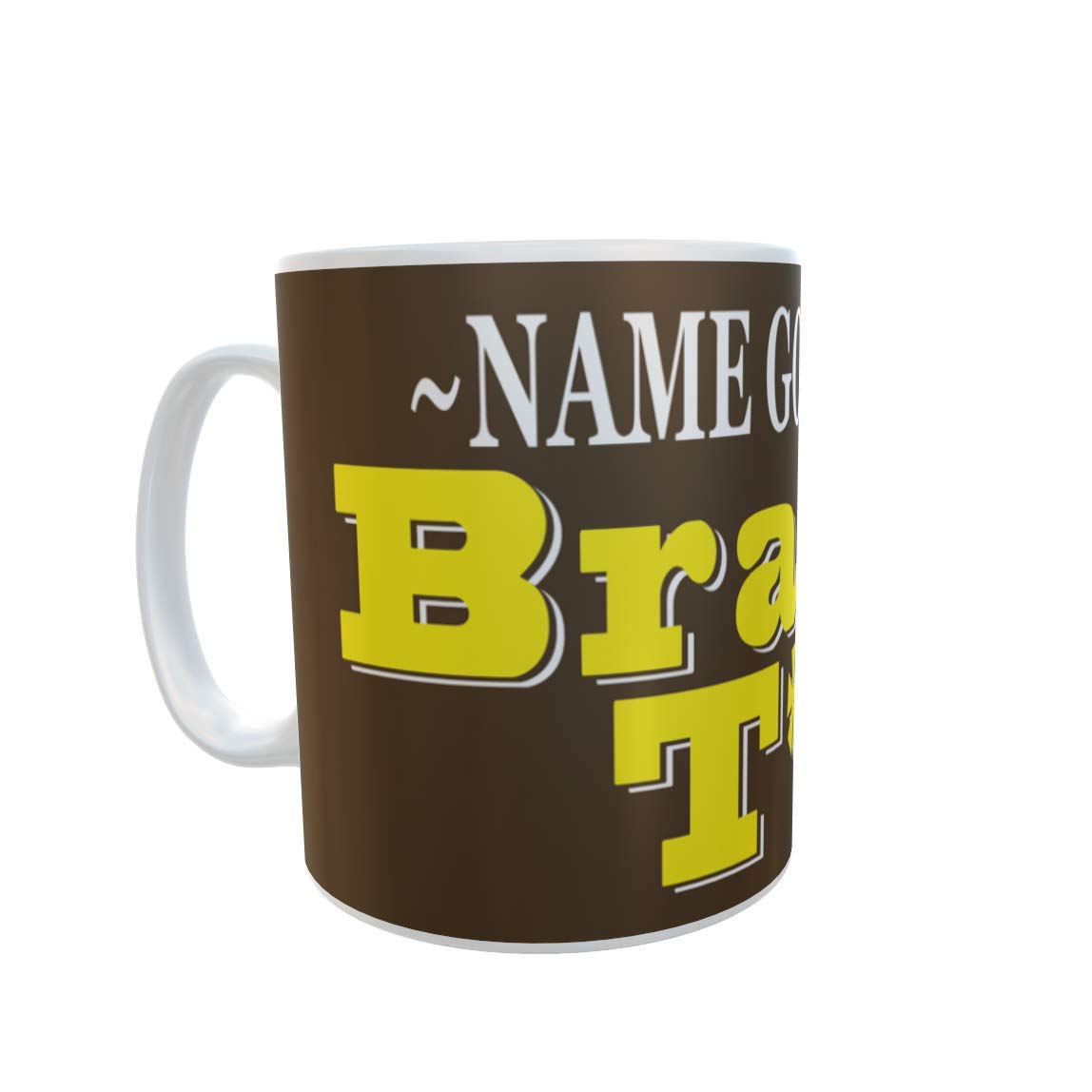 Brainy Twat Personalised Ceramic Gift Mug