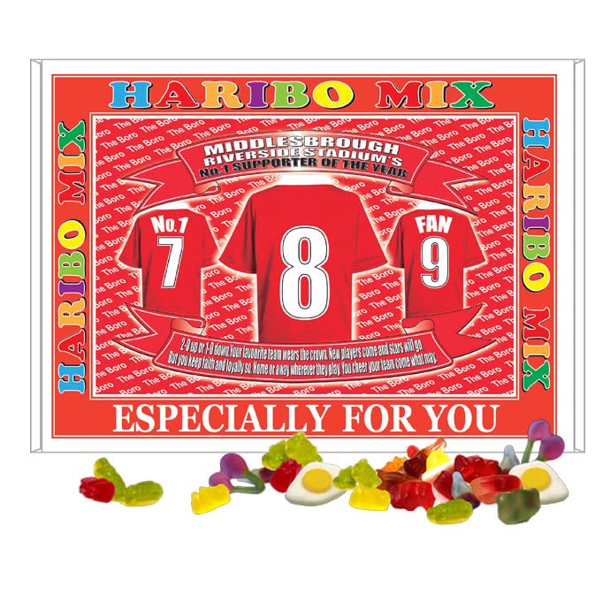 Middlesbrough Football Shirt Gift Boxed Sweets