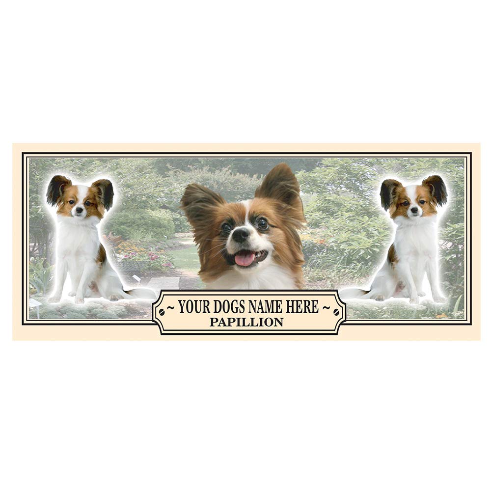 Papillon Personalised Dog Breed Gift Mug with Treats