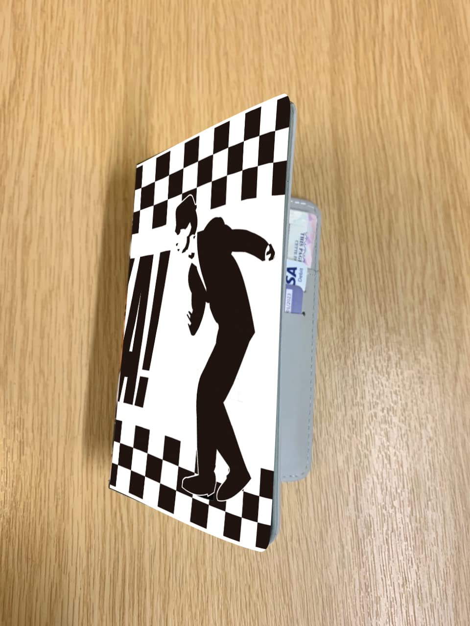 Ska Dancer Travel Passport Case Holder Gift