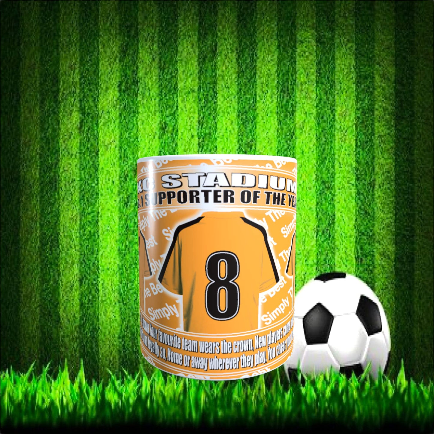 Hull Football Team Shirt Mug Gift with Chocolate Footballs