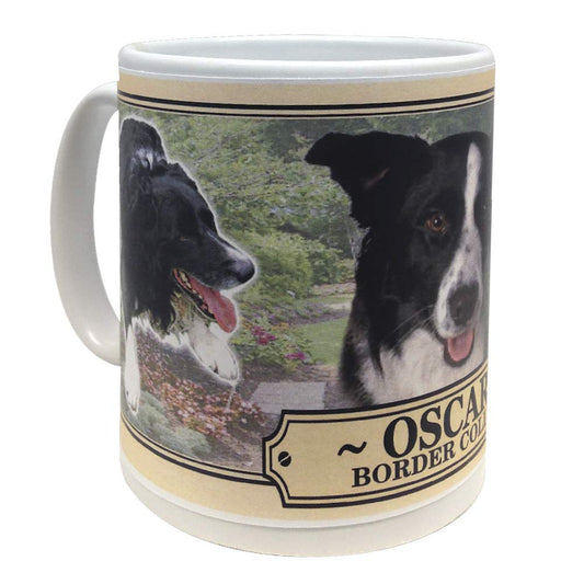 Border Collie Personalised Dog Breed Gift Mug