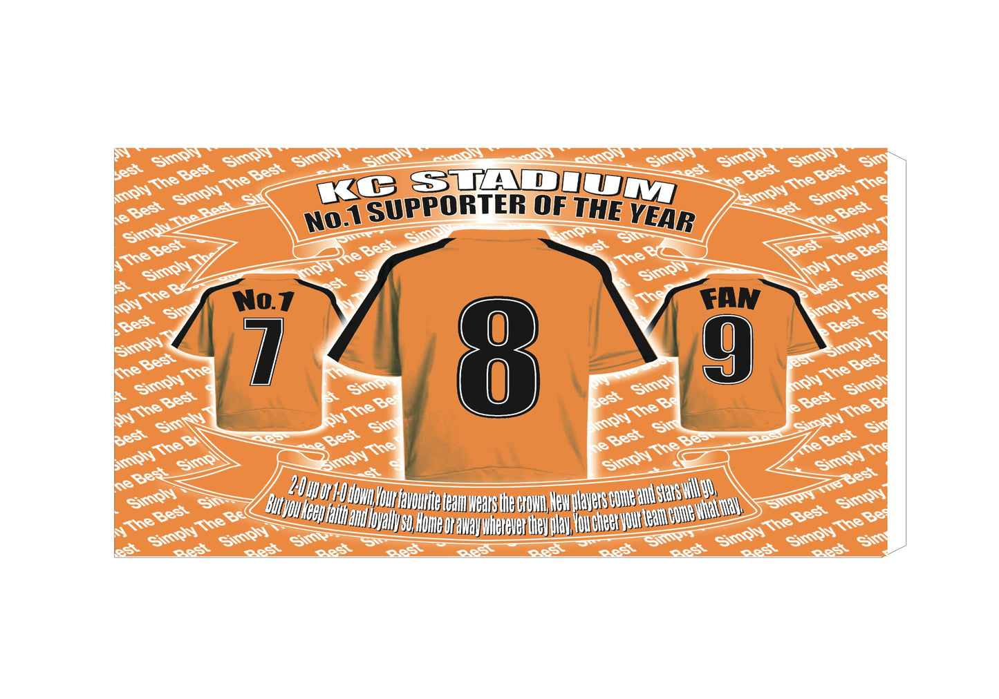 Hull Football Shirt Silver Aluminium Two Lid Unisex Water Bottle Gift