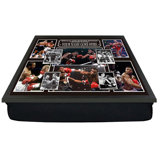 The Greatest Boxing Icon Legends Personalised Lap Tray