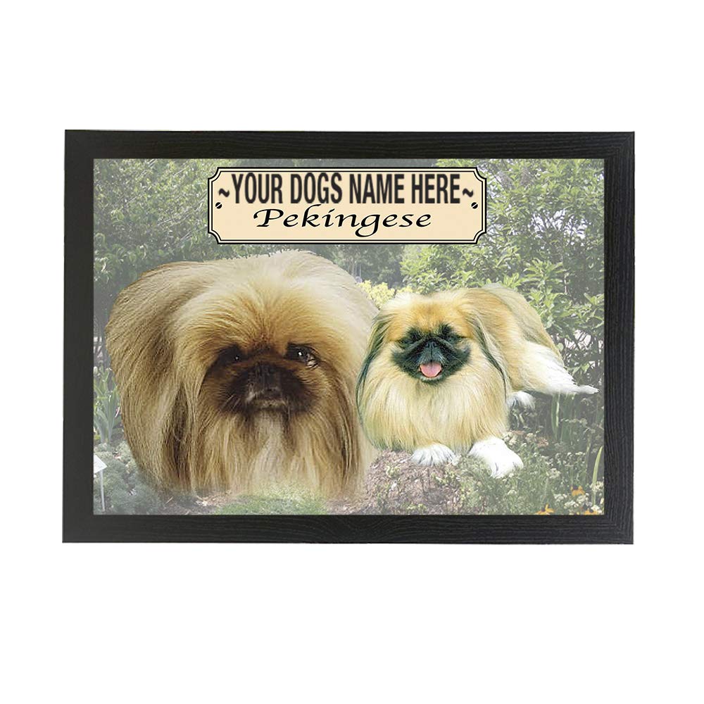 Pekingese Personalised Dog Breed Gift Lap Tray