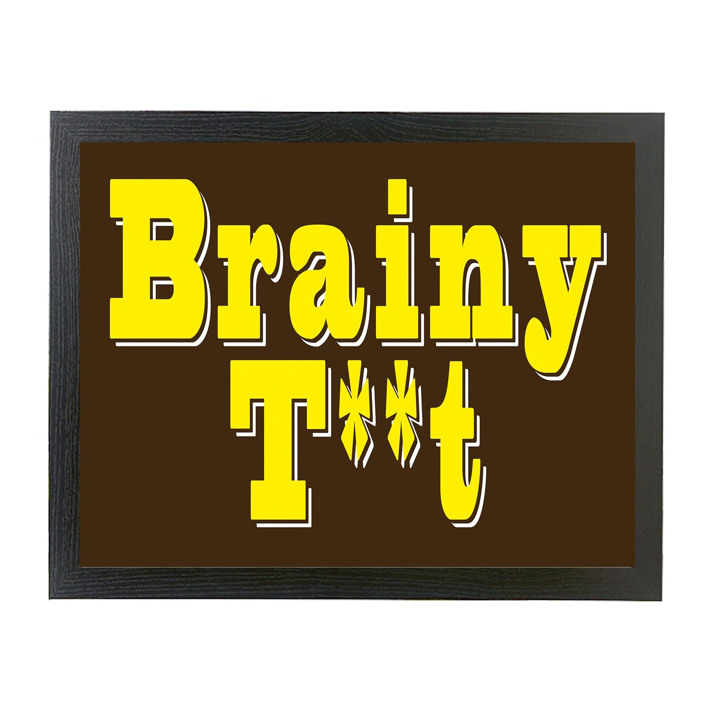 Brainy Twat Lap Tray Gift