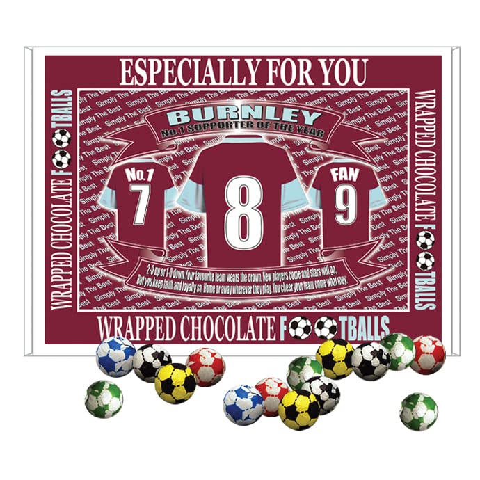Burnley Football Shirt Gift Boxed Sweets