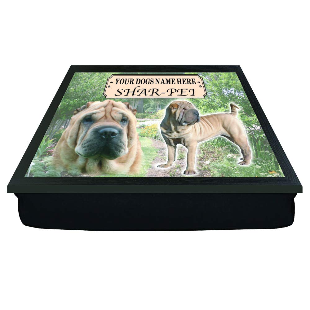 Shar-Pei Personalised Dog Breed Gift Lap Tray