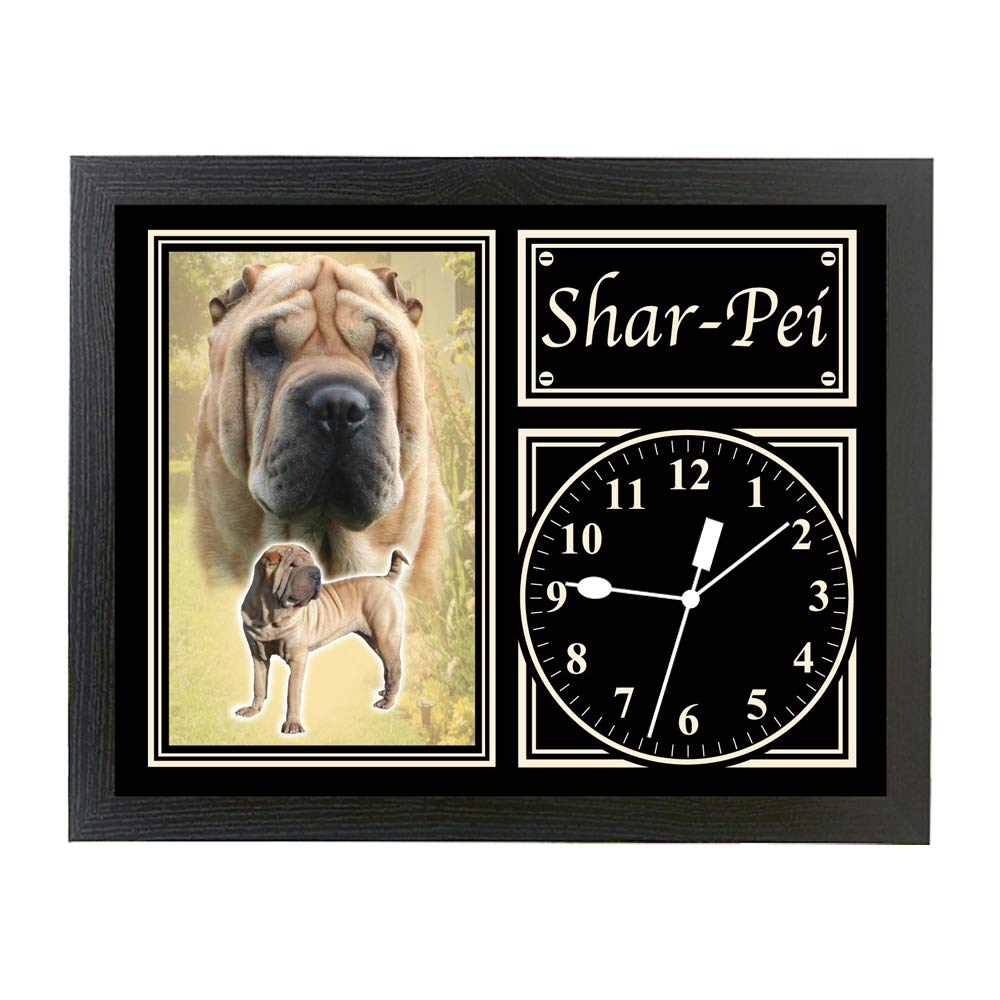 Shar-Pei Dog Breed Gift Clock