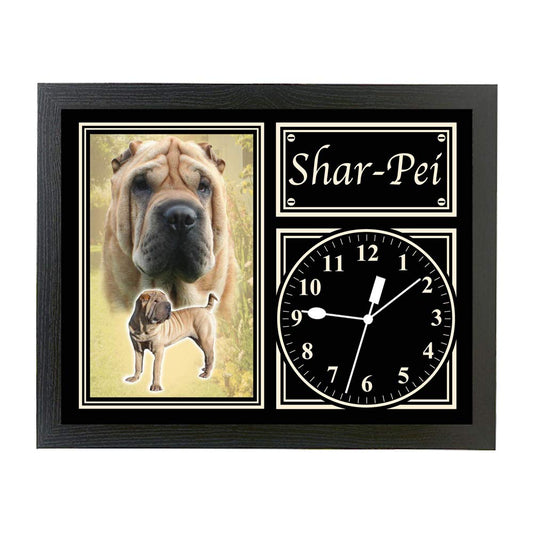 Shar-Pei Dog Breed Gift Clock