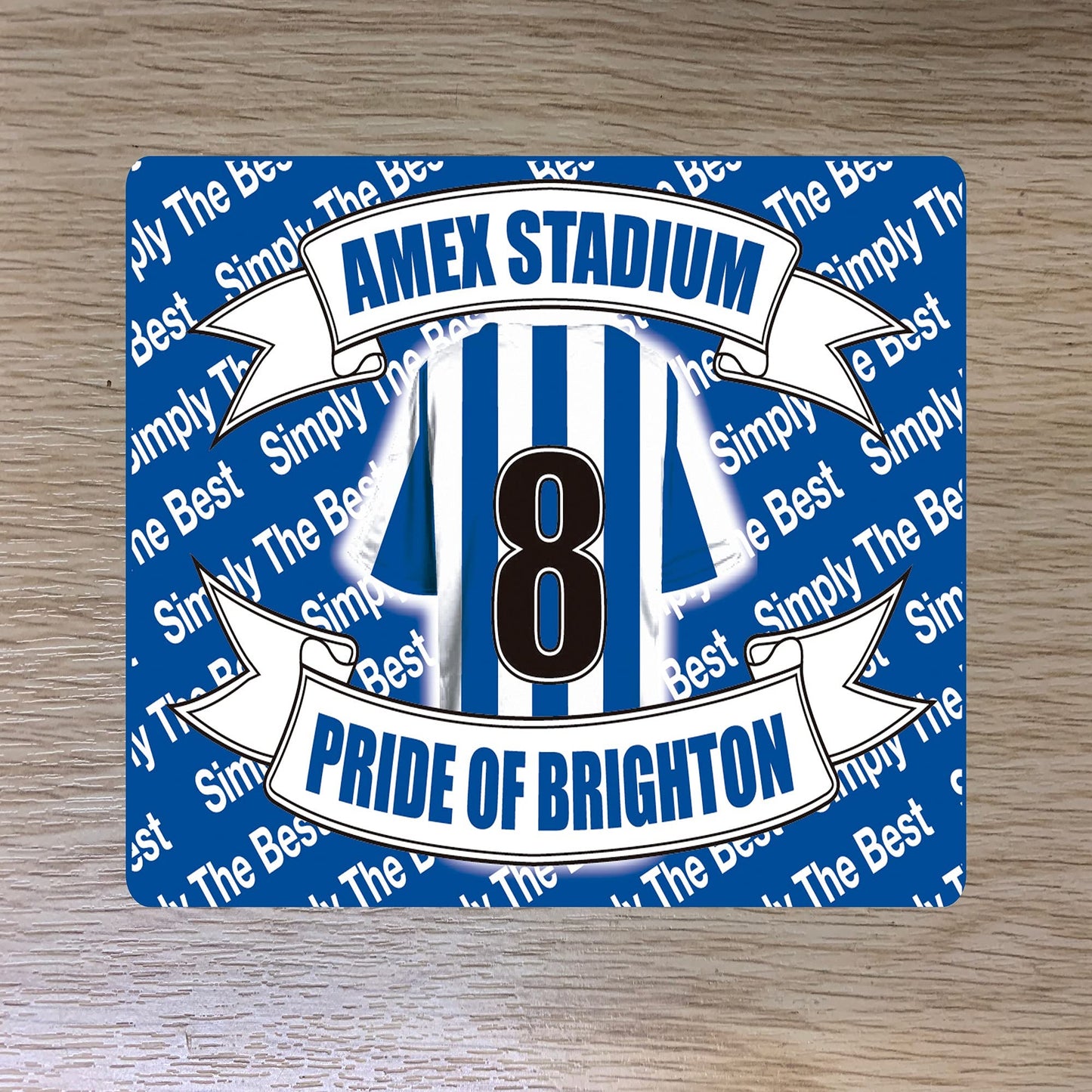 Brighton Football Shirt Travel Passport Holder Case Gift Present