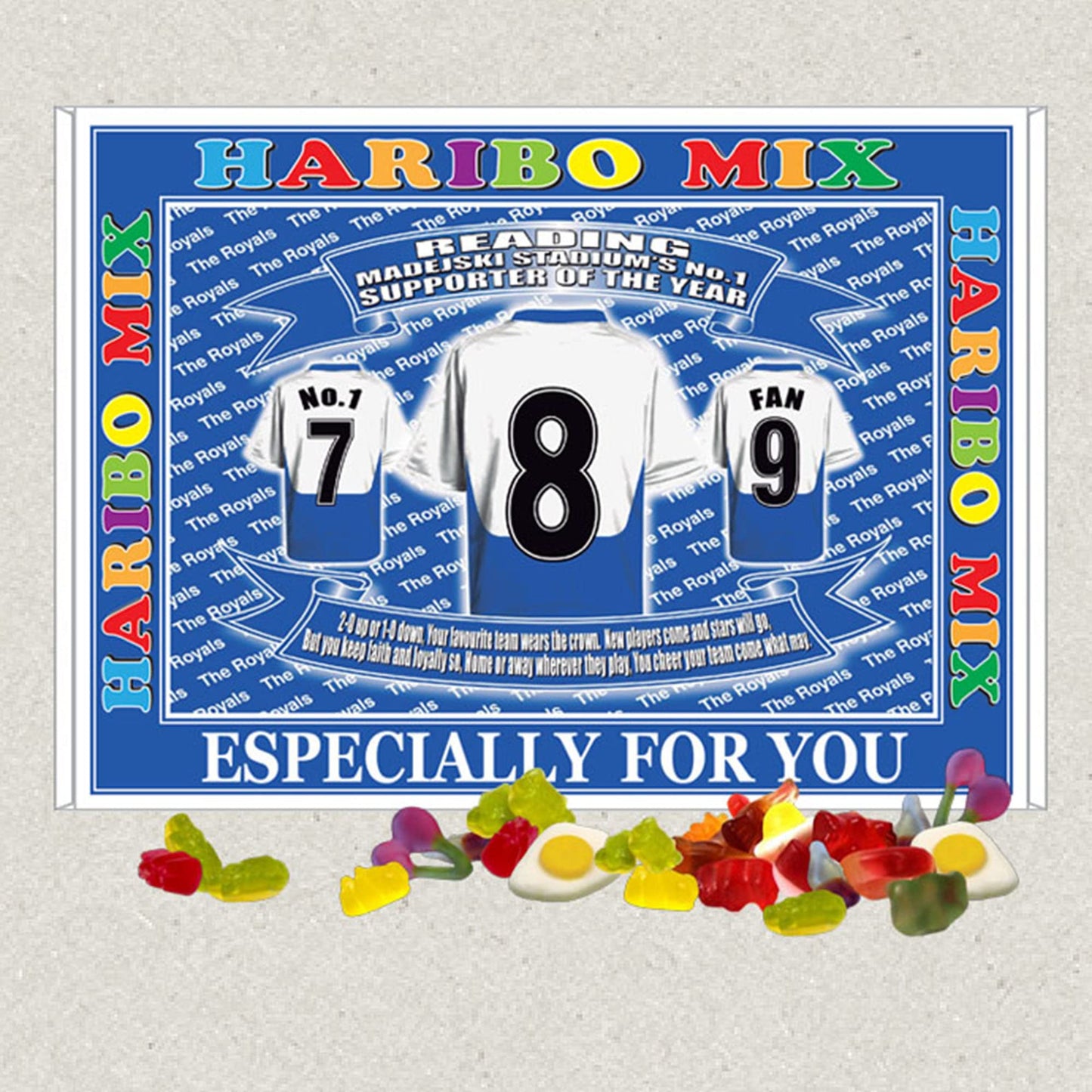 Reading Football Shirt Gift Boxed Sweets