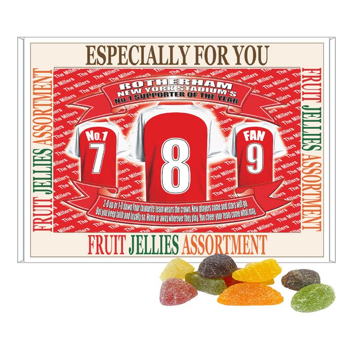Rotherham Football Shirt Gift Boxed Sweets