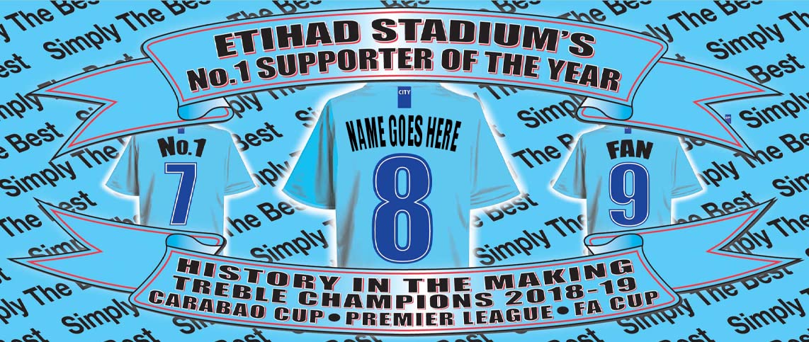 Manchester Blues Football Team Shirt Personalised Mug Gift with Chocolate Footballs