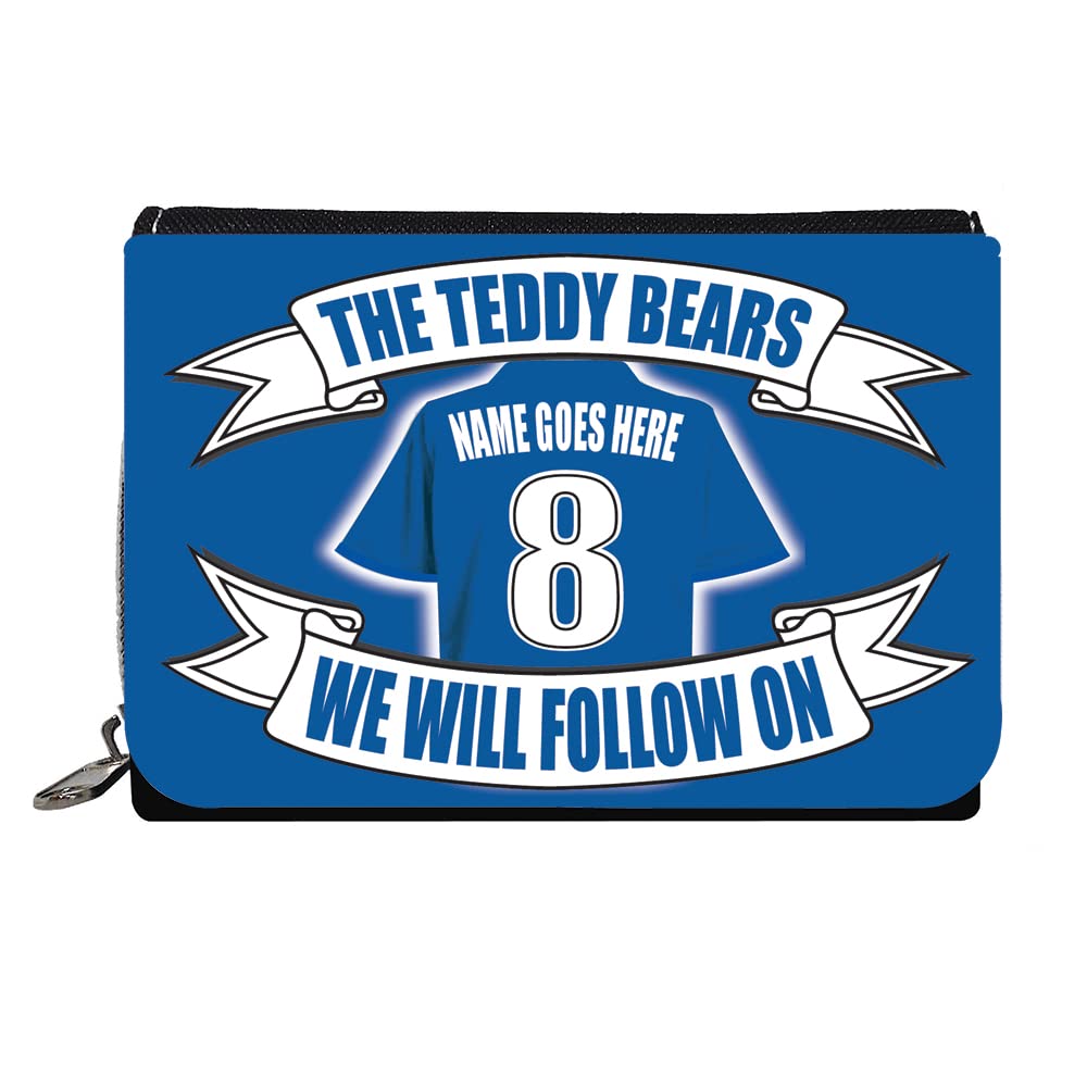 Glasgow The Teddy Bears Personalised Football Shirt Gift Purse