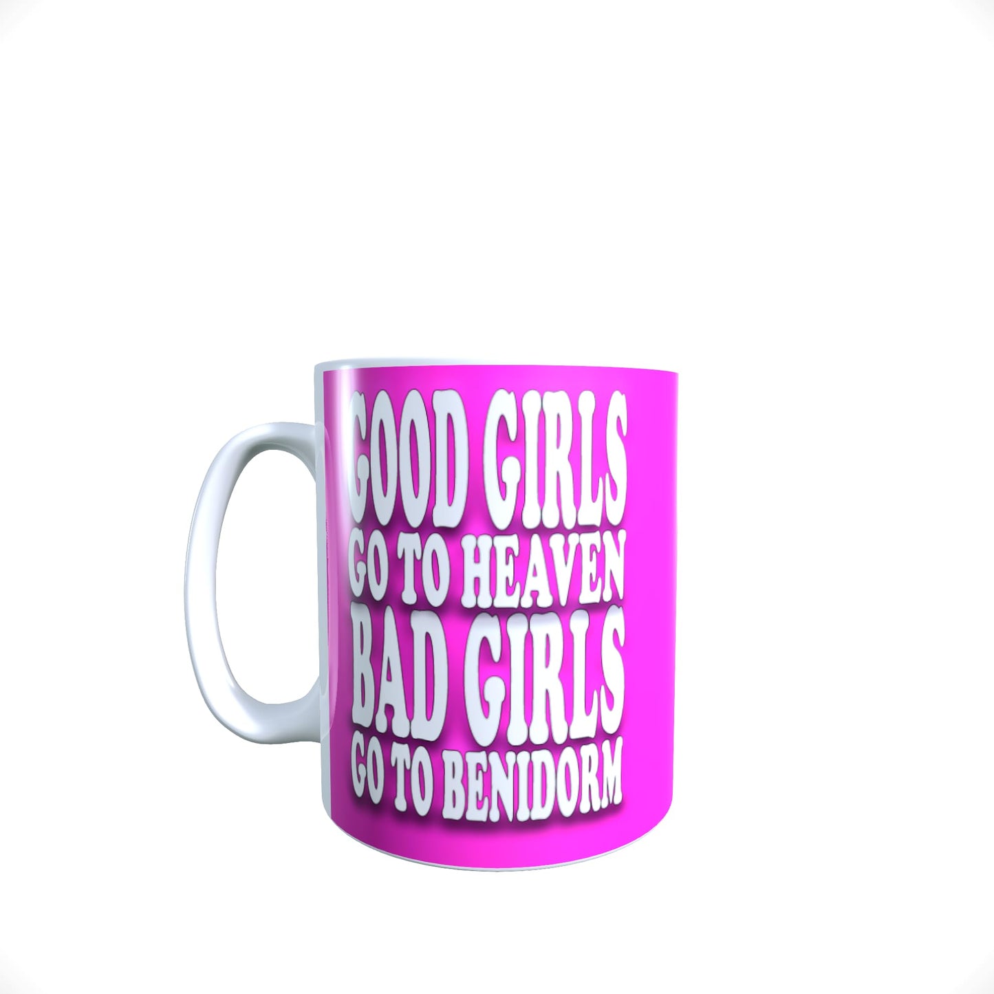 Good Girls Go to Personalised Destination Novelty Slogan Mug Gift