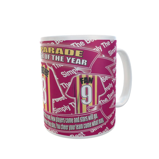 Bradford City Football Team Shirt Ceramic Mug Personalised Gift