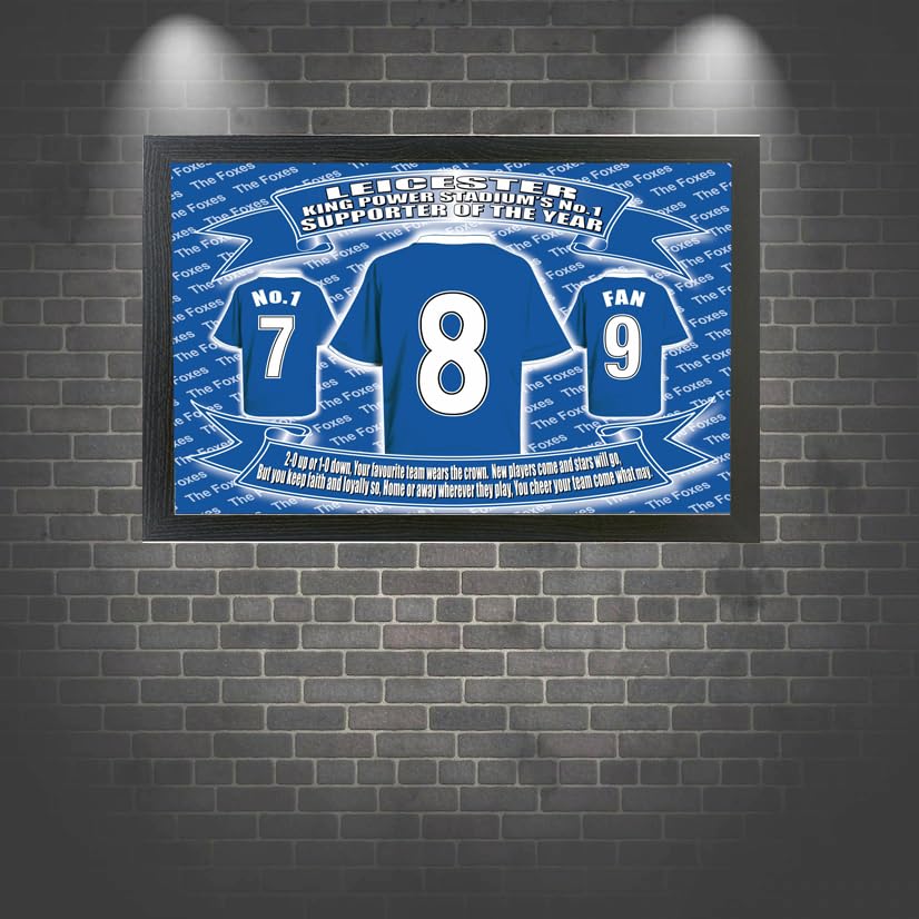 Leicester Football Shirt Picture Gift