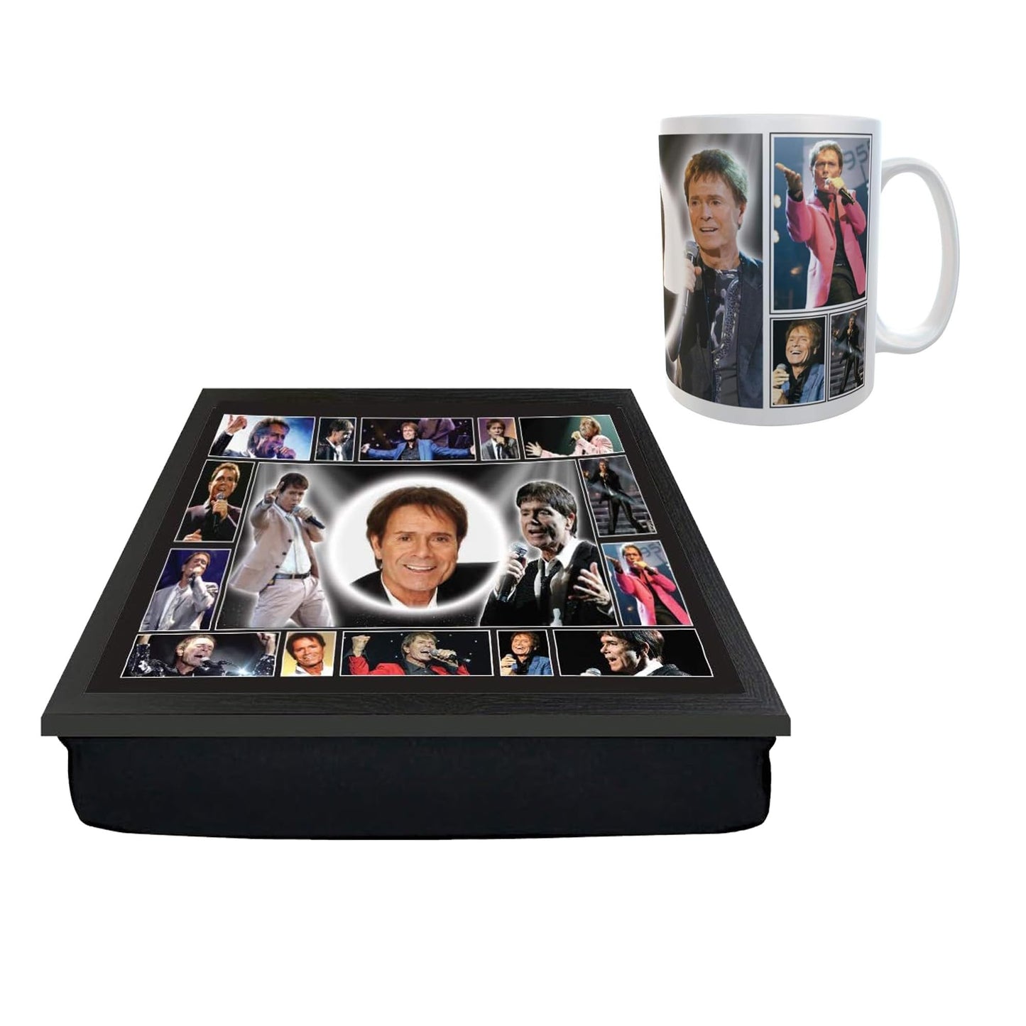 Cliff Richard Icon Lap Tray And Gift Mug Set