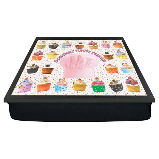 Scrummy Yummy Friend Cup Cake Lap Tray