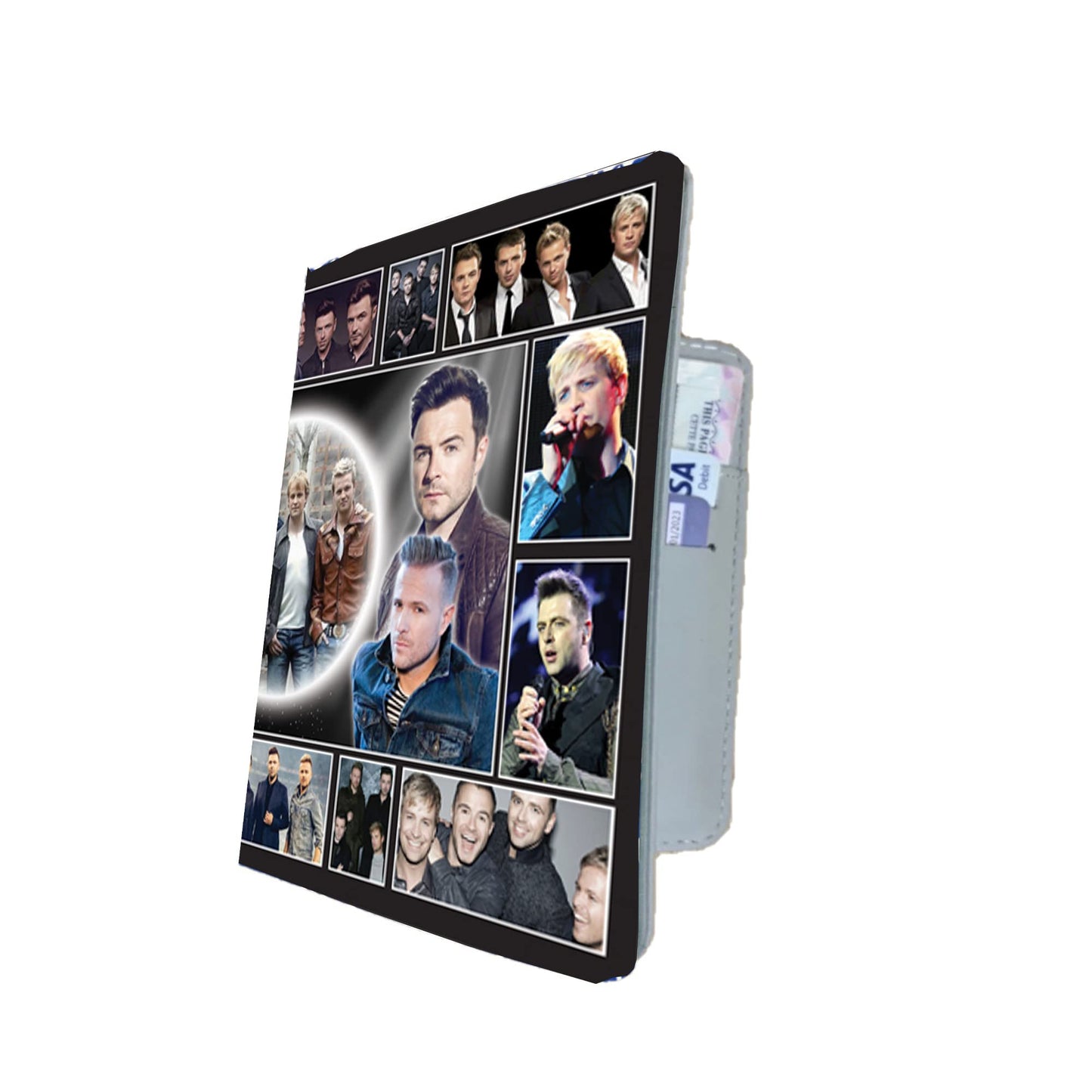 West 'Irish-Boy-Band' Life Icon Passport Case Holder Gift, Multicolour, M