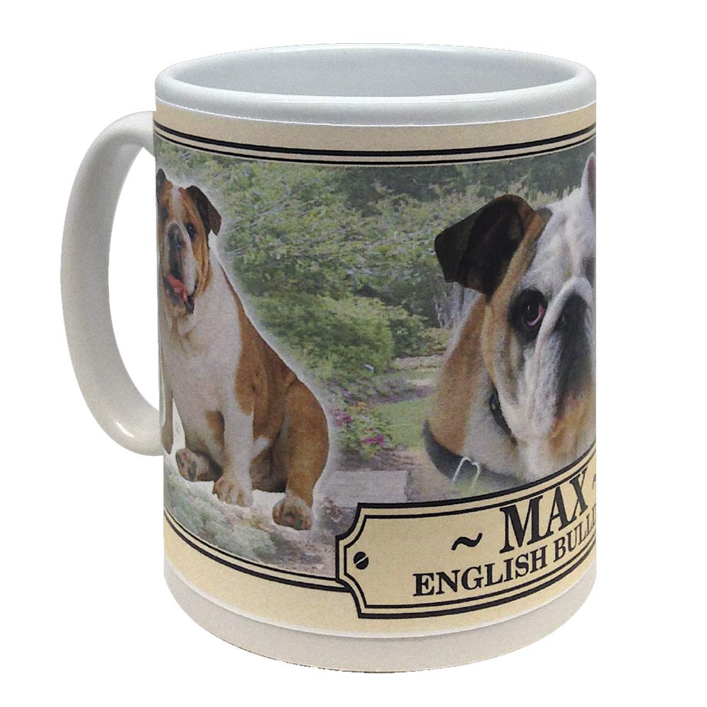 English Bulldog Personalised Dog Breed Gift Mug