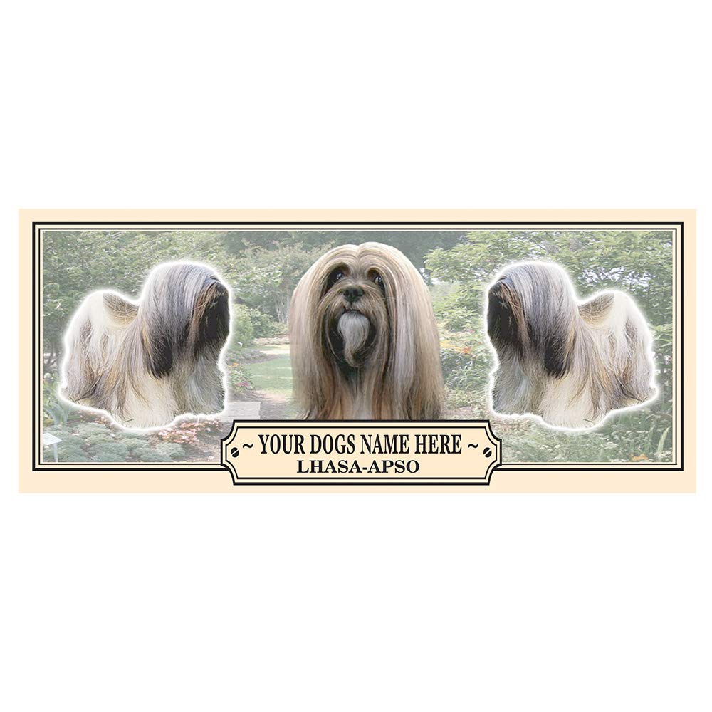 Lhasa Apso Personalised Dog Breed Gift Mug with Treats